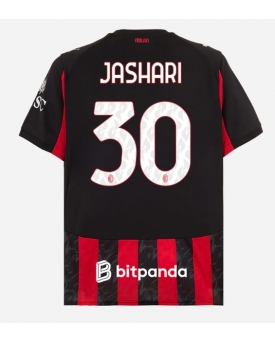 AC Milan Ardon Jashari #30 Maglia Gara Casa Repliche 2025-26 Maniche Corte